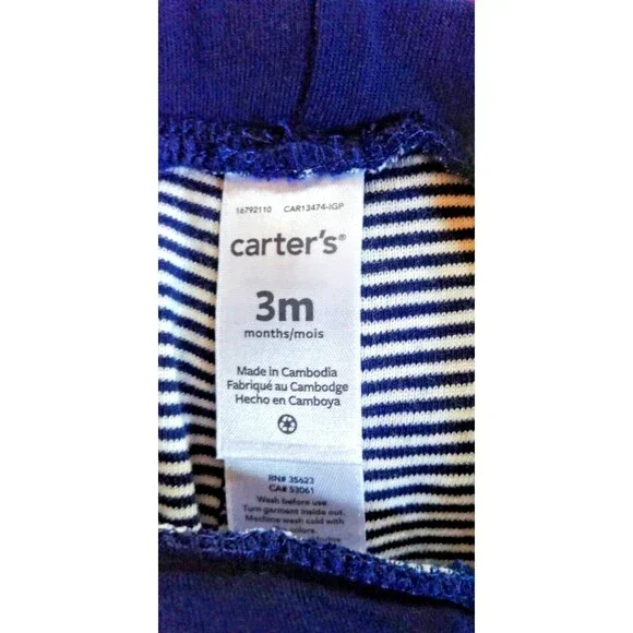 shirt pants 3 months New Carters girl 3 piece set 2 tops and 1 pants wear baby - Picture 4 of 4